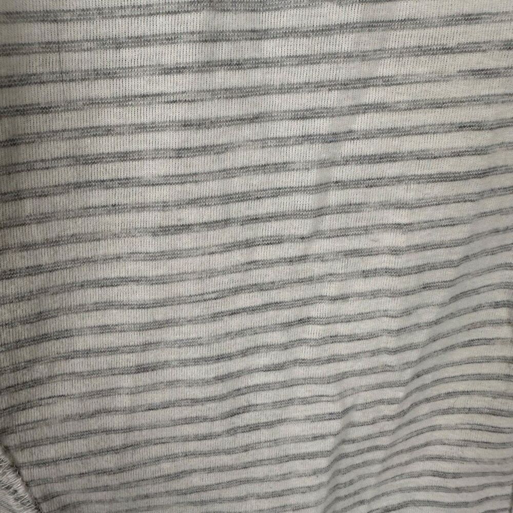 Theory Stripe Open Front Cardigan Size P - image 4